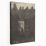 Vintage Gothic Print: Dark Medieval Architecture in Gothic Wall Art