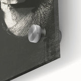 Gothic Wall Art: Dark Ram Skull in Vintage Gothic Print Design