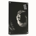 Gothic Wall Art: Dark Ram Skull in Vintage Gothic Print Design