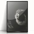 Gothic Wall Art: Dark Ram Skull in Vintage Gothic Print Design