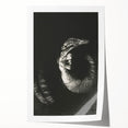 Gothic Wall Art: Dark Ram Skull in Vintage Gothic Print Design