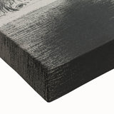 Gothic Wall Art: Mystical Veiled Figure in Vintage Gothic Sketch Design