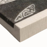 Gothic Wall Art: Fierce Panther with Geometric Symbols in Gothic Print