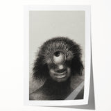 Gothic Wall Art - Cyclops Portrait in Mysterious Vintage Gothic Print