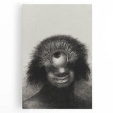 Gothic Wall Art - Cyclops Portrait in Mysterious Vintage Gothic Print