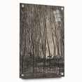 Enchanted Forest Scene - Mysterious Gothic Woodland Art Print