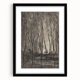 Enchanted Forest Scene - Mysterious Gothic Woodland Art Print