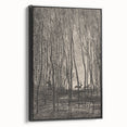 Enchanted Forest Scene - Mysterious Gothic Woodland Art Print