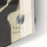 Gothic Wall Art - Tragic Mask and Woman in Vintage Gothic Fantasy Print