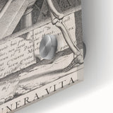 Skeleton with Hourglass - Gothic Memento Mori Art Print