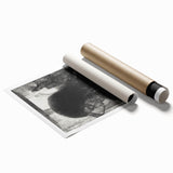 Dark Medieval Portrait Canvas – Gothic Wall Art for Timeless Decor