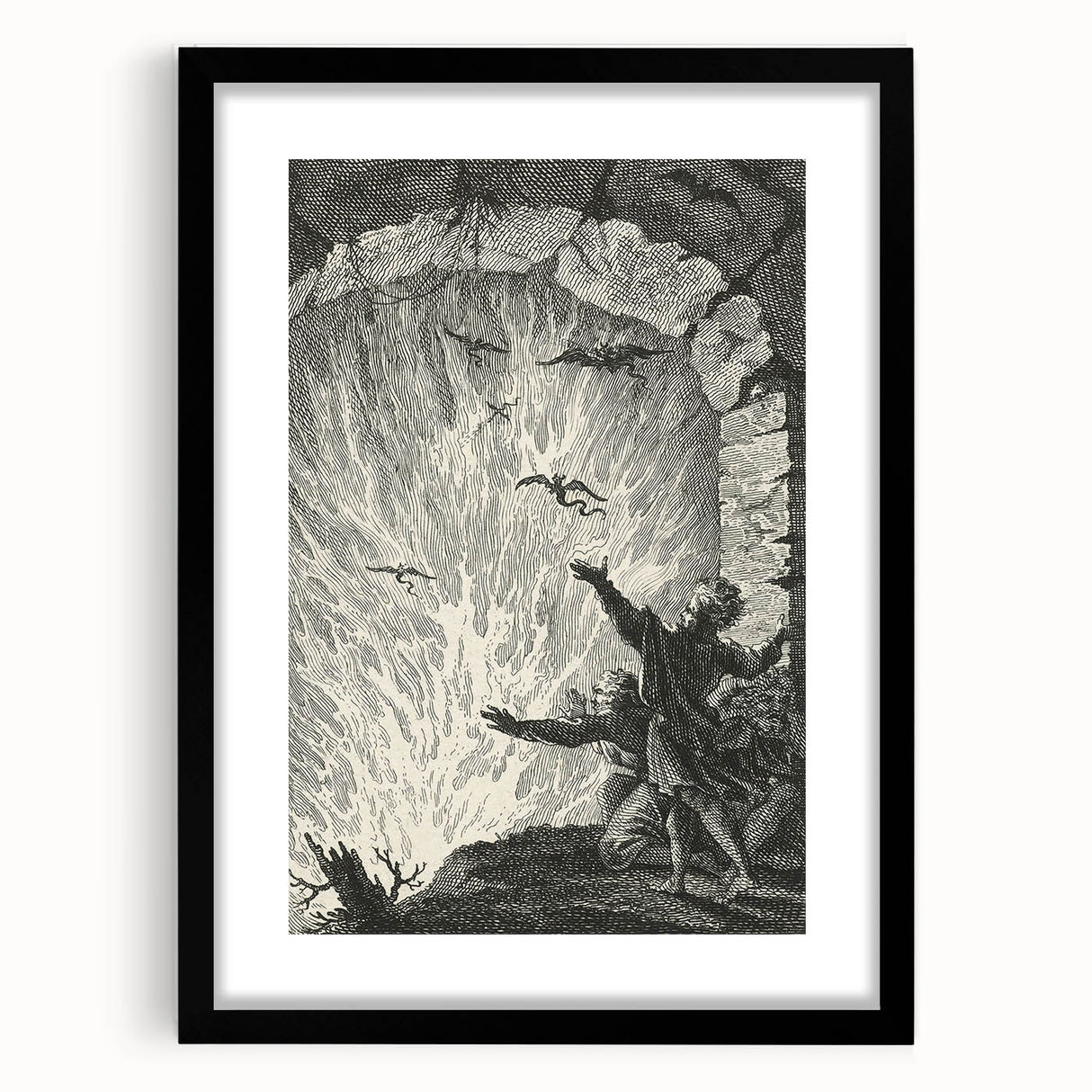 Medieval Gothic Canvas - Dark Decor Style Gothic Artworks