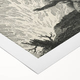 Medieval Gothic Canvas - Dark Decor Style Gothic Artworks