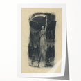 Mysterious Gothic Artworks – Vintage Gothic Print of Grim Reaper Figure