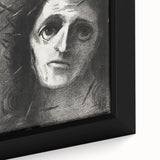 Gothic Wall Art – Mysterious Gothic Print of Thorn-Crowned Figure
