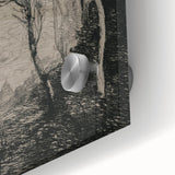 Medieval Gothic Canvas - Mysterious Landscape Dark Decor Style