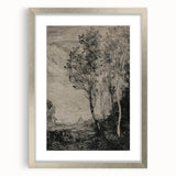 Medieval Gothic Canvas - Mysterious Landscape Dark Decor Style