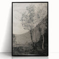Medieval Gothic Canvas - Mysterious Landscape Dark Decor Style