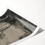 Medieval Gothic Canvas - Mysterious Landscape Dark Decor Style