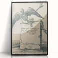 Dark Gothic Skeleton Art - Vintage Memento Mori Gothic Wall Print