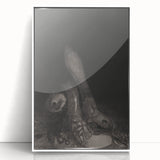 Gothic Wall Art – Dark Gothic Sketch of Feet in Shadowy Detail