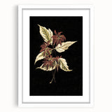 Botanical Grunge Art - Distressed Floral Canvas Print - Urban Decor