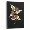 Botanical Grunge Art - Distressed Floral Canvas Print - Urban Decor