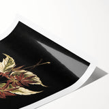 Botanical Grunge Art - Distressed Floral Canvas Print - Urban Decor