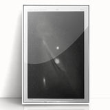 Grunge Astronomy Wall Art - Vintage Andromeda Nebula Canvas Print