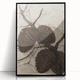 Abstract Grunge Painting - Pinecone Canvas for Rustic Modern Decor