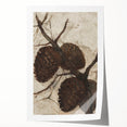 Abstract Grunge Painting - Pinecone Canvas for Rustic Modern Decor