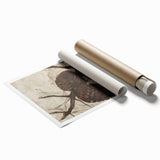 Abstract Grunge Painting - Pinecone Canvas for Rustic Modern Decor