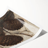 Abstract Grunge Painting - Pinecone Canvas for Rustic Modern Decor