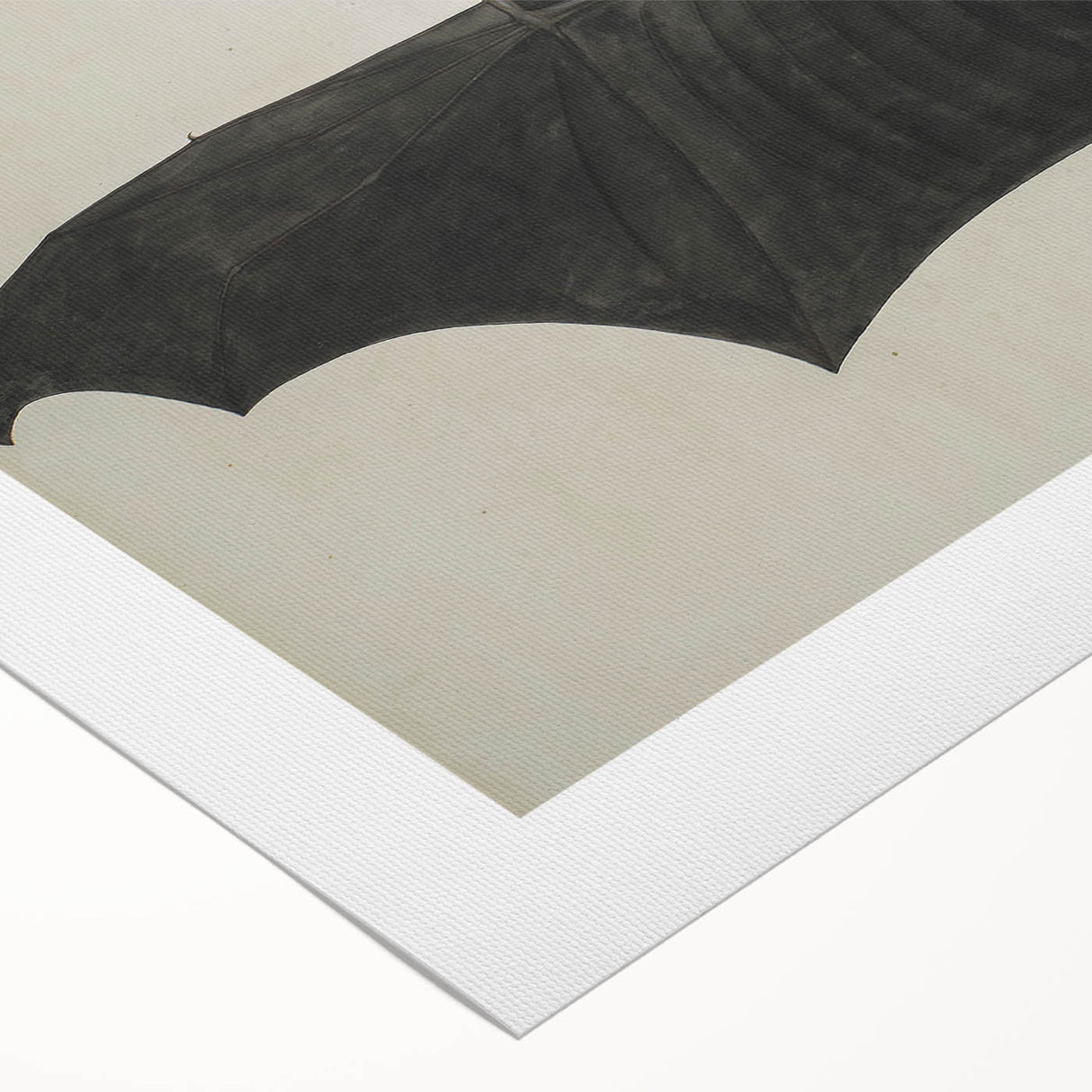 Urban Grunge Bat Illustration - Vintage Grunge Canvas Print Art