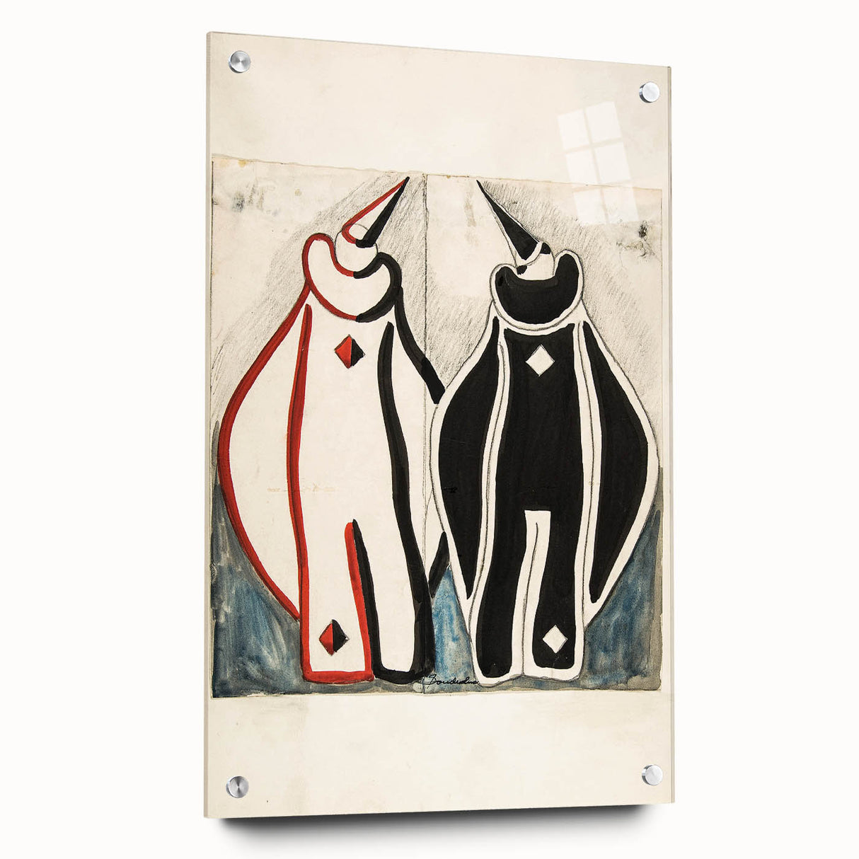 Grunge Wall Art | Abstract Grunge Painting | Urban Grunge Canvas Print