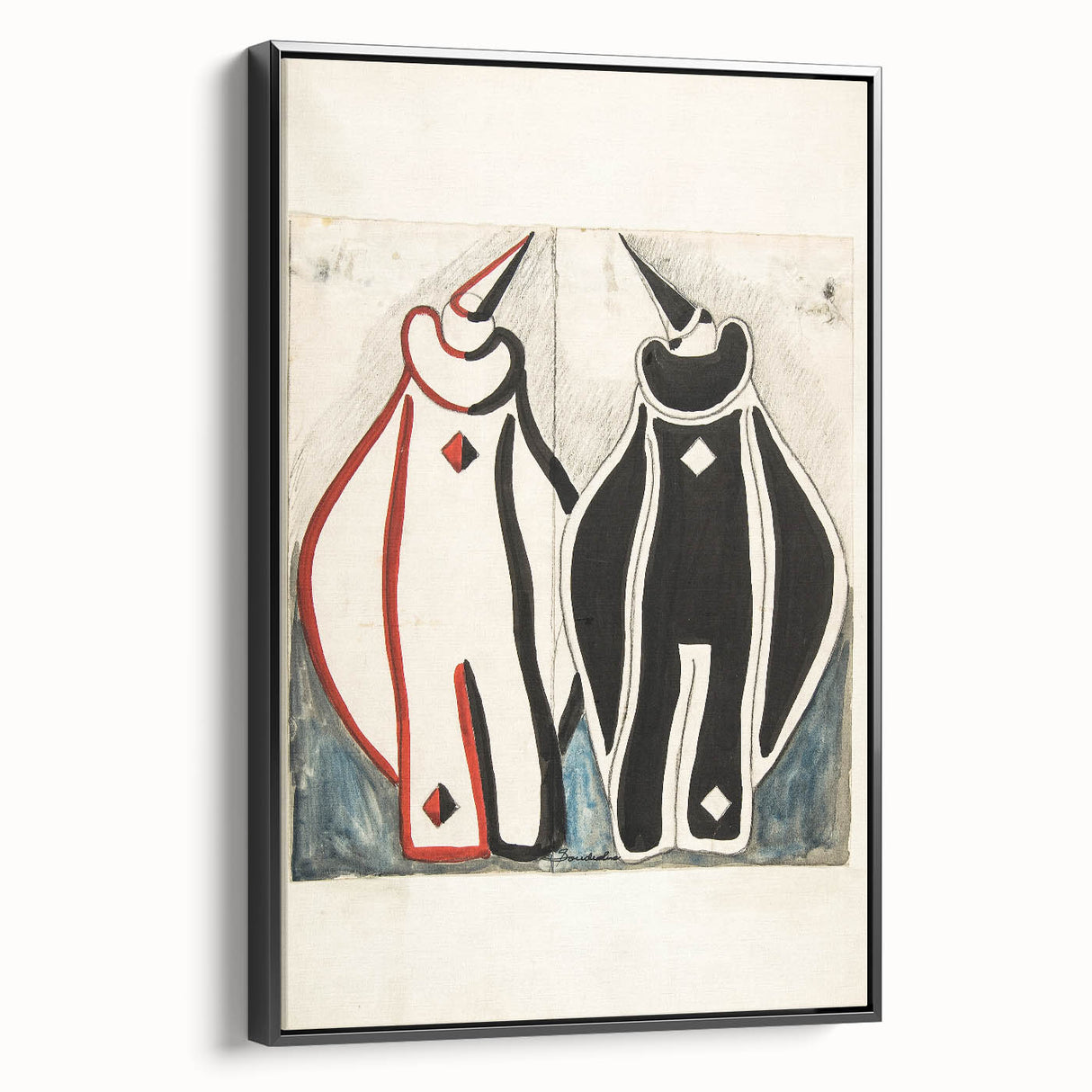 Grunge Wall Art | Abstract Grunge Painting | Urban Grunge Canvas Print