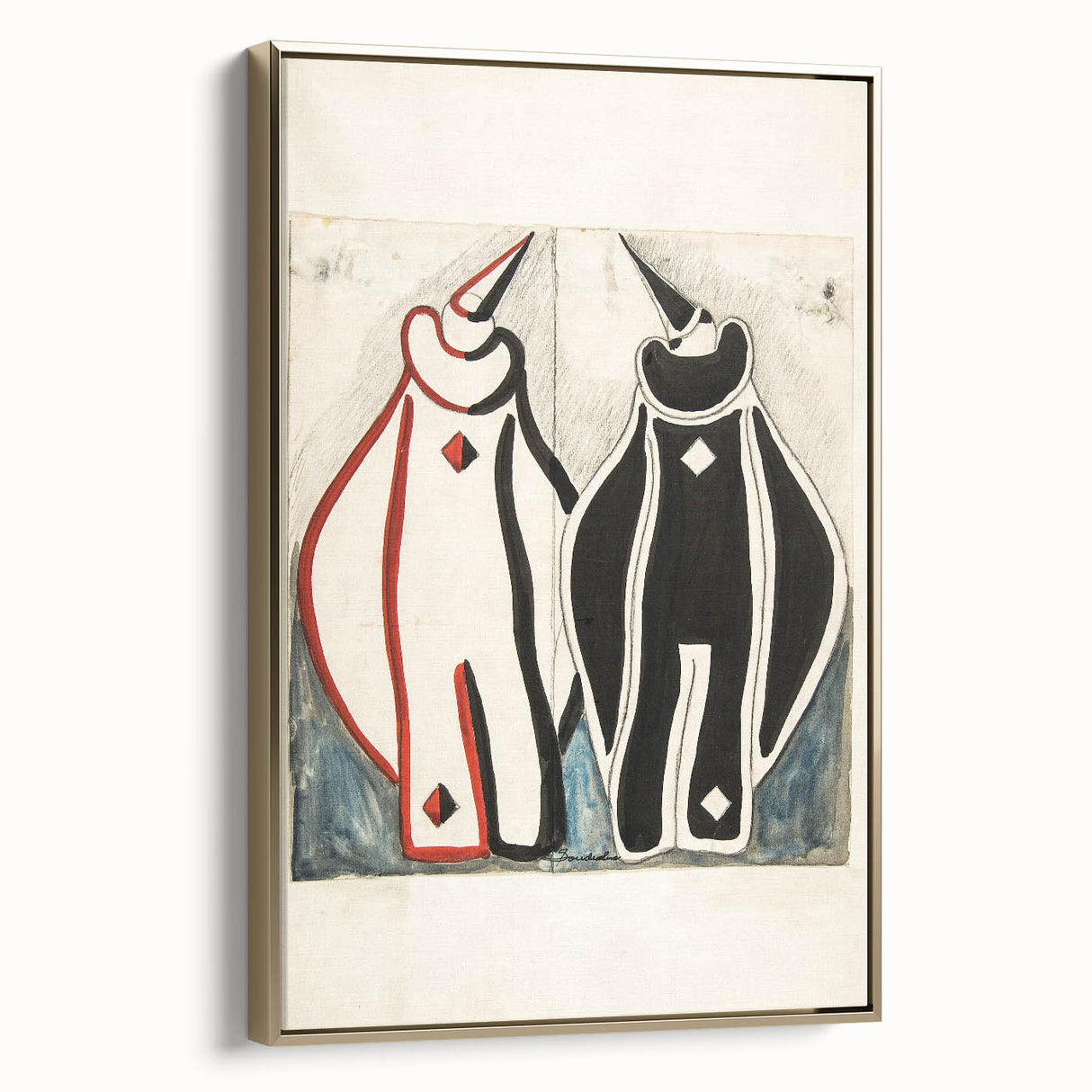 Grunge Wall Art | Abstract Grunge Painting | Urban Grunge Canvas Print