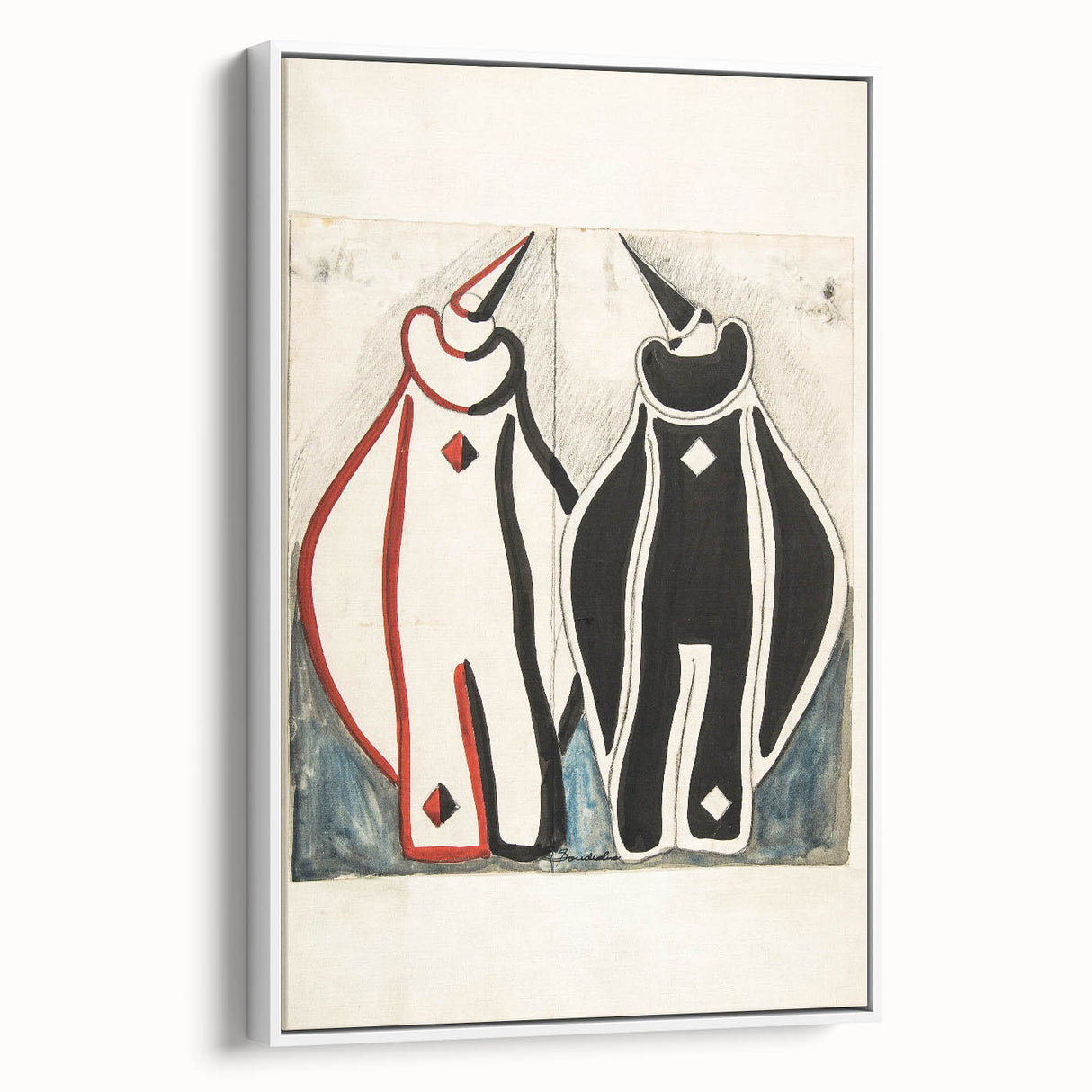 Grunge Wall Art | Abstract Grunge Painting | Urban Grunge Canvas Print