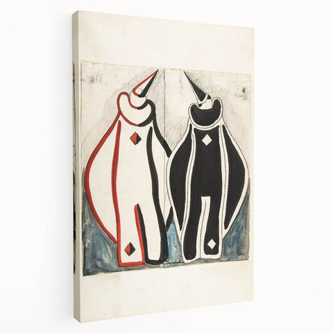 Grunge Wall Art | Abstract Grunge Painting | Urban Grunge Canvas Print