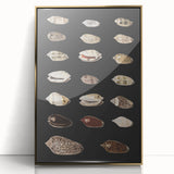 Vintage Grunge Art | Grunge Canvas Print | Urban Grunge Shell Art