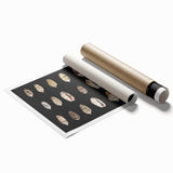 Vintage Grunge Art | Grunge Canvas Print | Urban Grunge Shell Art