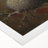 Vintage Grunge Hummingbirds - Urban Distressed Canvas Print Art