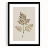 Grunge Wall Art | Vintage Grunge Leaf Canvas Print | Distressed Art