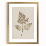Grunge Wall Art | Vintage Grunge Leaf Canvas Print | Distressed Art