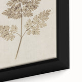 Grunge Wall Art | Vintage Grunge Leaf Canvas Print | Distressed Art