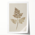 Grunge Wall Art | Vintage Grunge Leaf Canvas Print | Distressed Art