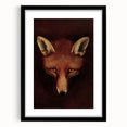 Grunge Aesthetic Fox Wall Art - Abstract Urban Grunge Art on Canvas
