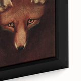 Grunge Aesthetic Fox Wall Art - Abstract Urban Grunge Art on Canvas