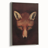 Grunge Aesthetic Fox Wall Art - Abstract Urban Grunge Art on Canvas