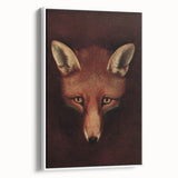 Grunge Aesthetic Fox Wall Art - Abstract Urban Grunge Art on Canvas